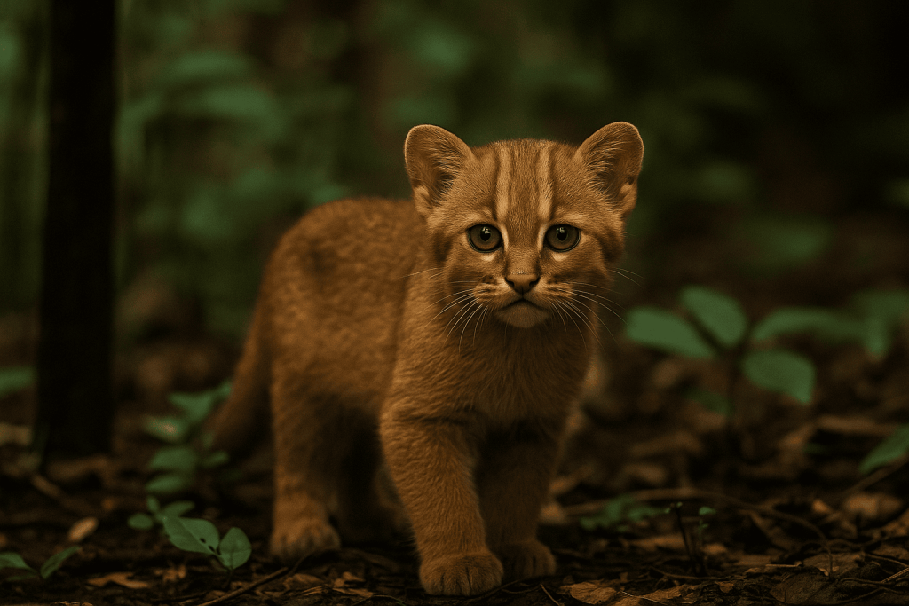 Kenalan Dulu Sama Kucing Emas, Si Bayangan dari Hutan Tropis