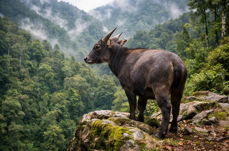 Habitat Pegunungan Anoa sebagai Ruang Hidup Alami Satwa Endemik Sulawesi