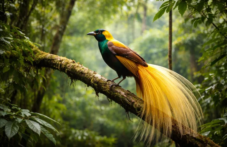 Habitat Burung Cendrawasih Papua di Hutan Hujan Tropis Pegunungan dan Dataran Rendah